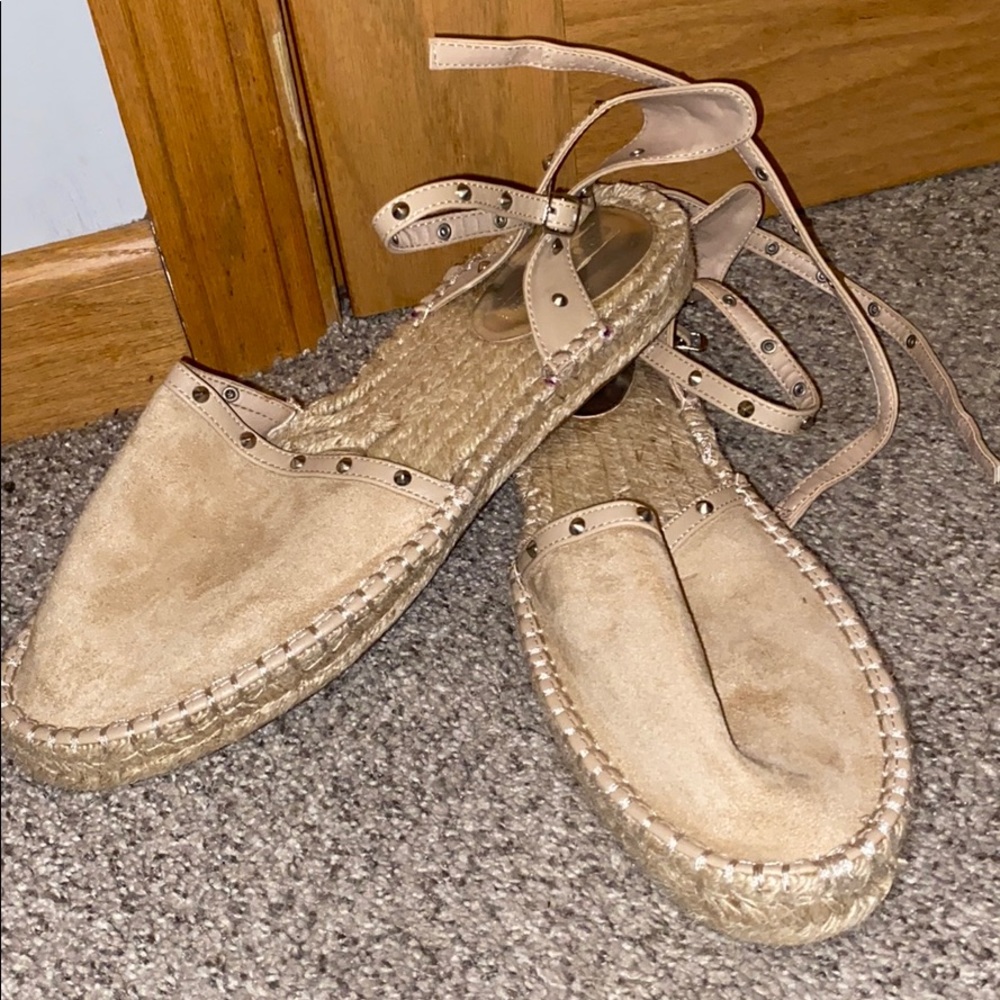 Tan sandals